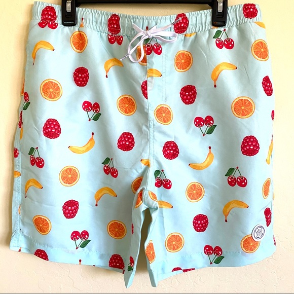 Brooklyn Cloth Other - Brooklyn Cloth Fruit Volley Swim Trunks Shorts L